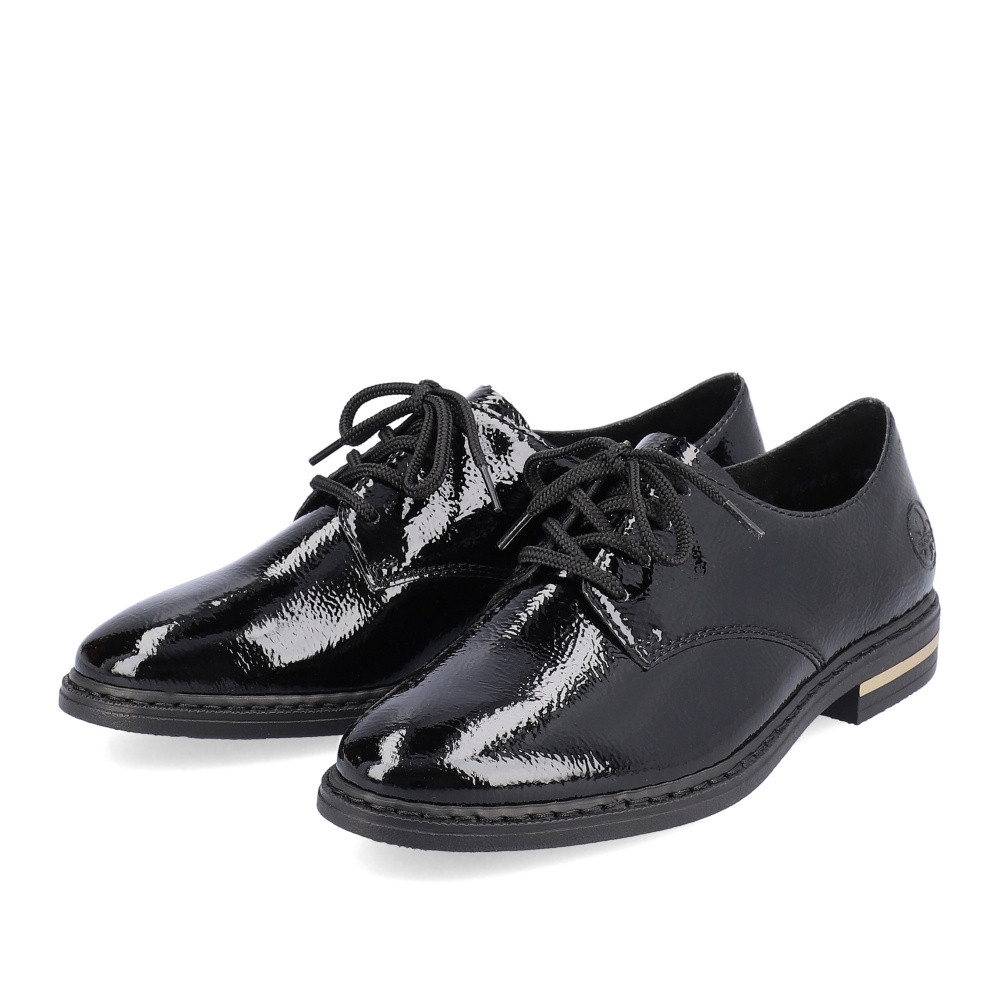 detail Dámské polobotky RIEKER 50618-00 černá W3