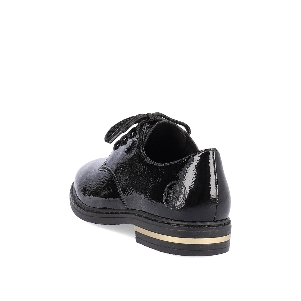 detail Dámské polobotky RIEKER 50618-00 černá W3