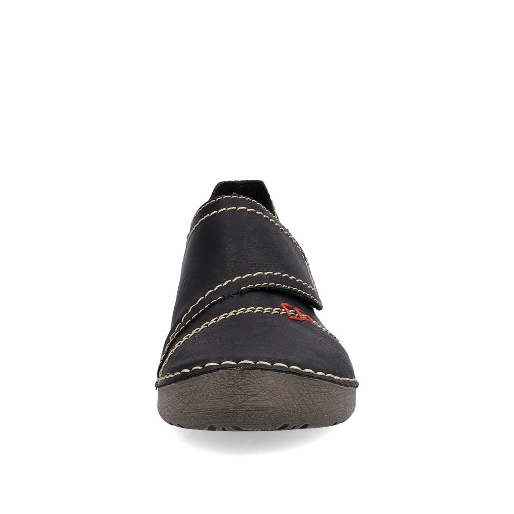 detail Dámské polobotky RIEKER 52577-00 černá W3