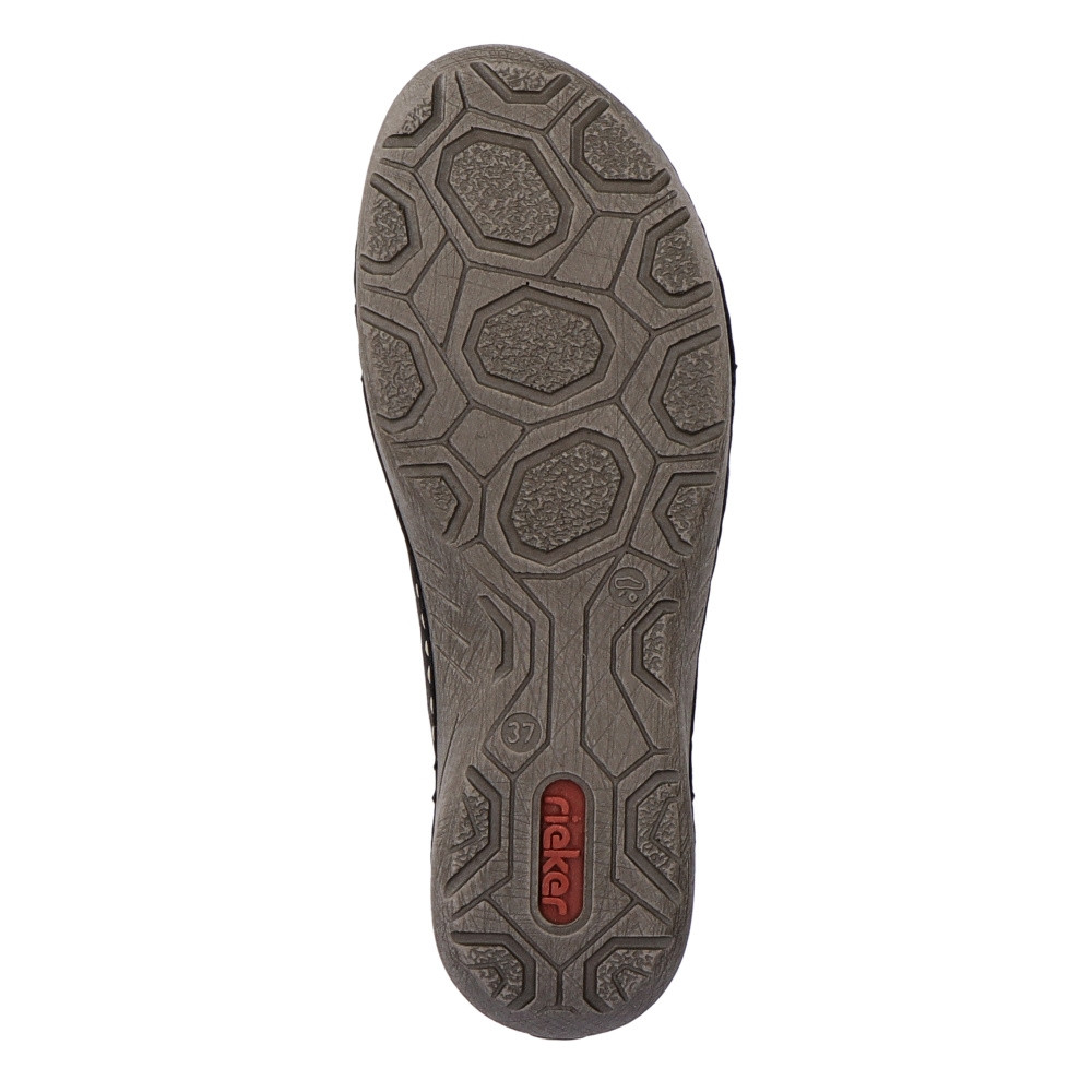 detail Dámské polobotky RIEKER 52577-00 černá W3