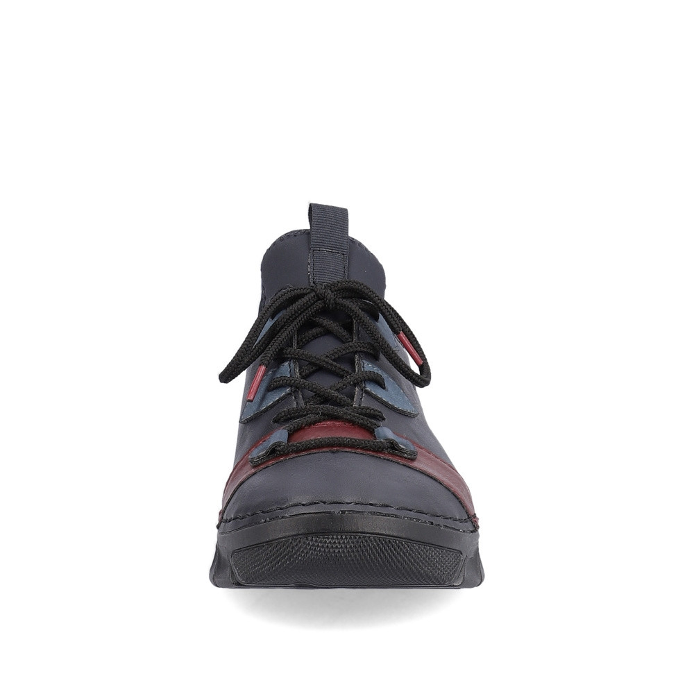 detail Dámské polobotky RIEKER 55057-14 modrá W3