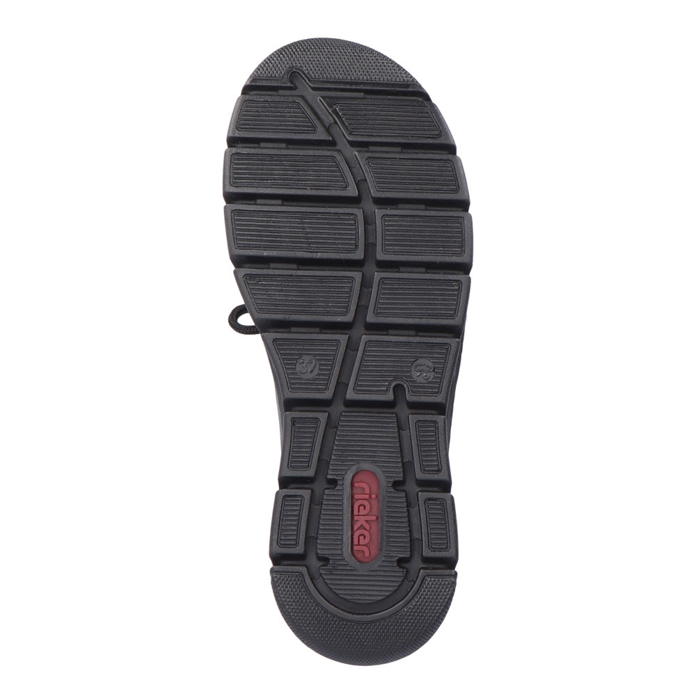 detail Dámské polobotky RIEKER 55057-14 modrá W3