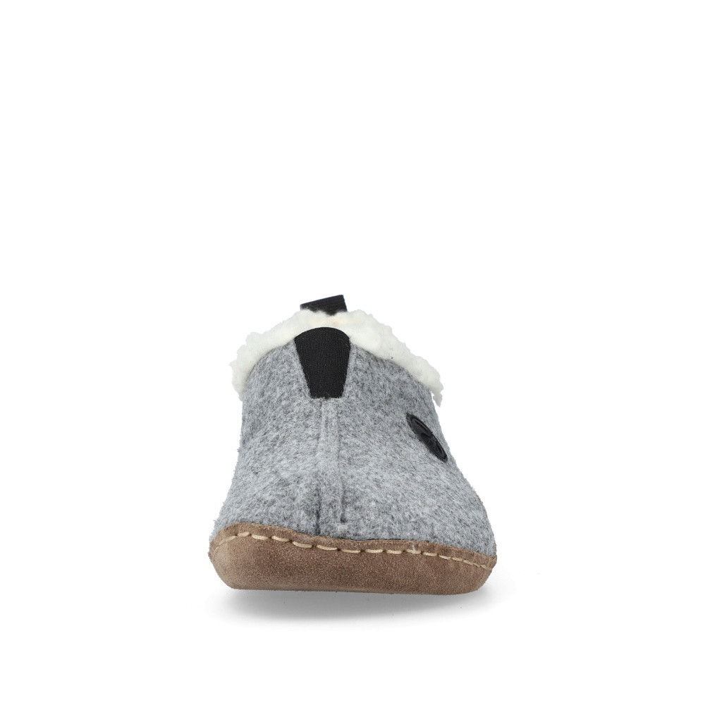 detail Dámské nazouváky RIEKER 66350-42 šedá W3