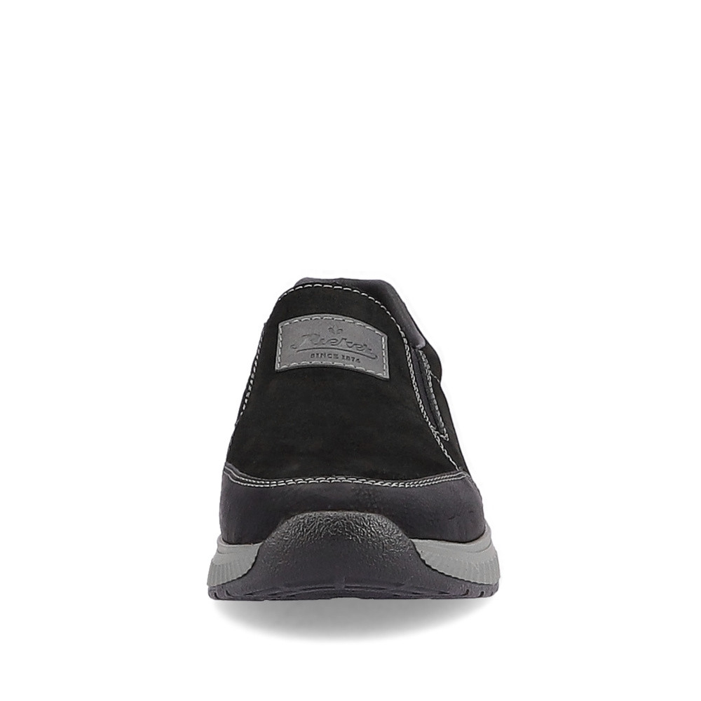 detail Pánské mokasíny RIEKER RIE-10105155-W3 černá