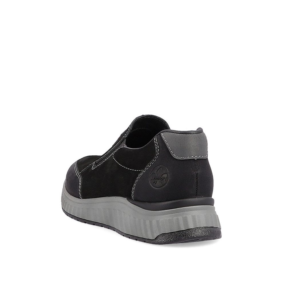 detail Pánské mokasíny RIEKER RIE-10105155-W3 černá