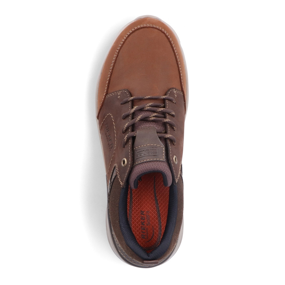 detail Pánské polobotky RIEKER B5000-23 hnědá W3