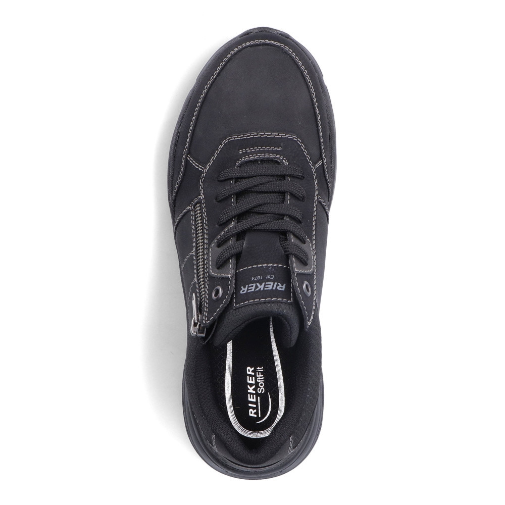 detail Pánské polobotky RIEKER B5003-00 černá W3
