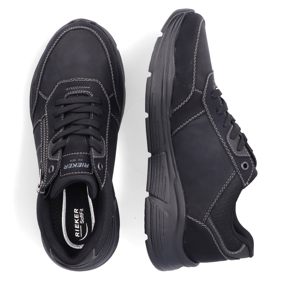 detail Pánské polobotky RIEKER B5003-00 černá W3