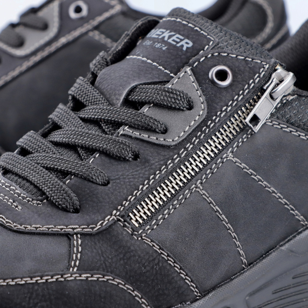 detail Pánské polobotky RIEKER B5003-00 černá W3