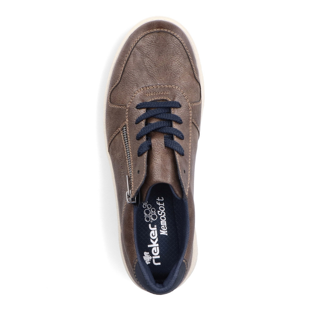 detail Pánské tenisky RIEKER B7803-25 hnědá W3