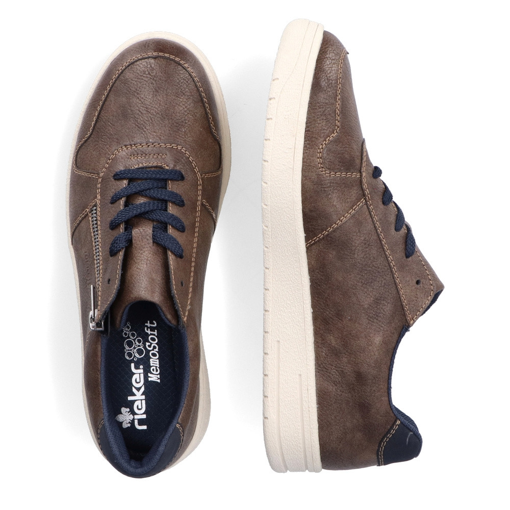 detail Pánské tenisky RIEKER B7803-25 hnědá W3