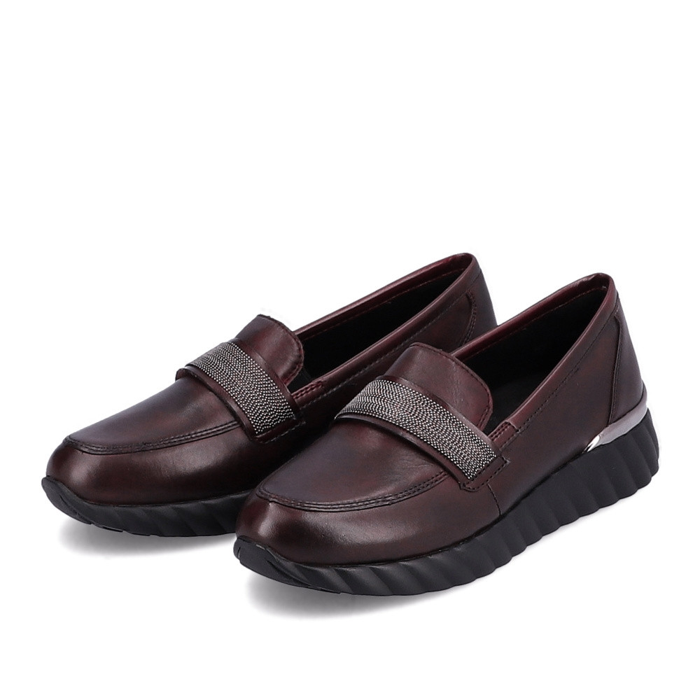 detail Dámské mokasíny REMONTE D5910-35 červená W3