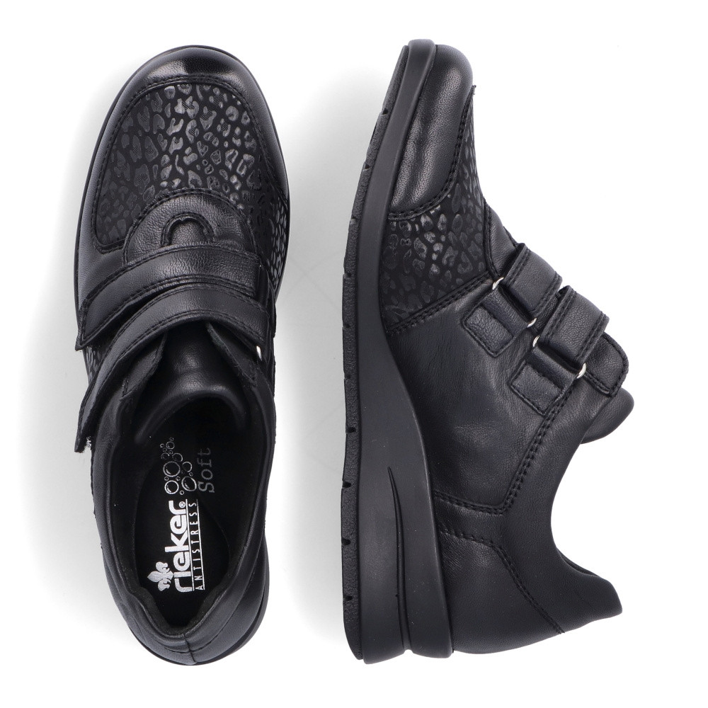 detail Dámské polobotky RIEKER RIE-10105195-W3 černá