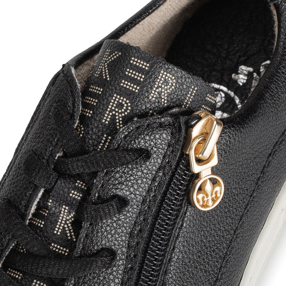 detail Dámské tenisky RIEKER L9803-00 černá W3