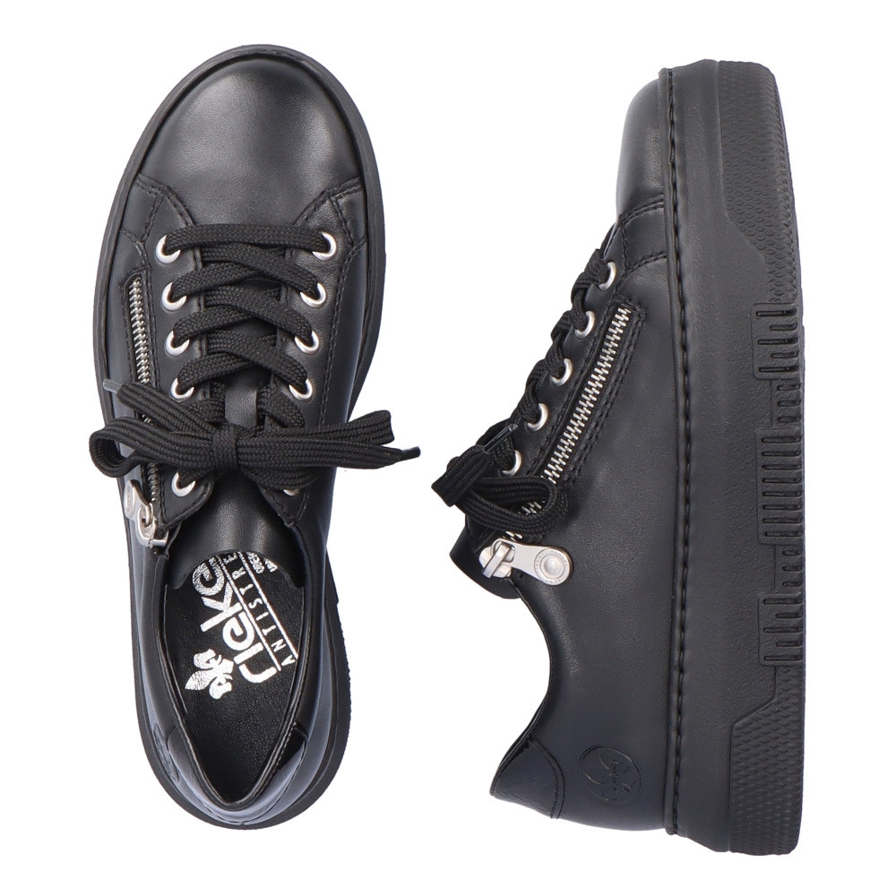 detail Dámské tenisky RIEKER M1921-00 černá W3