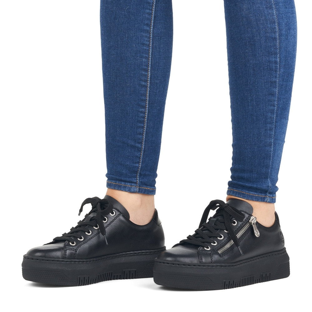 detail Dámské tenisky RIEKER M1921-00 černá W3