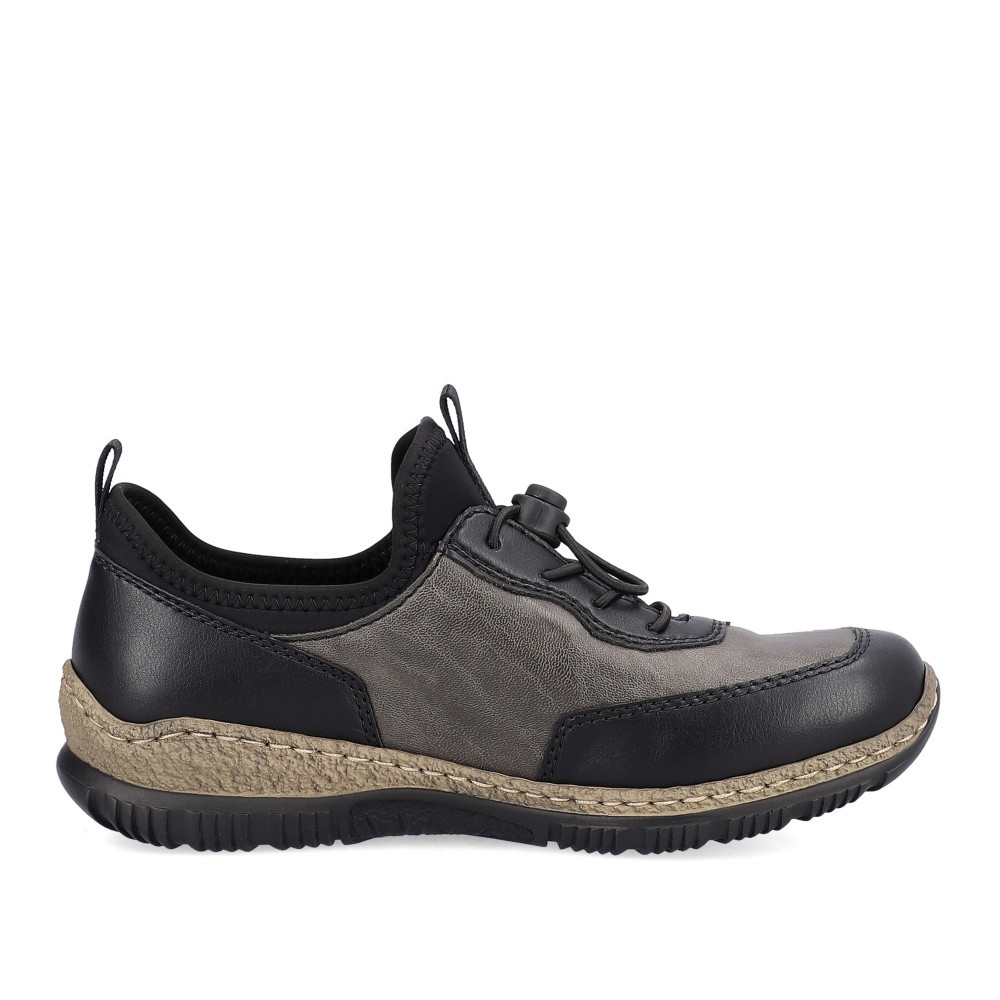 detail Dámské polobotky RIEKER N3256-45 šedá W3