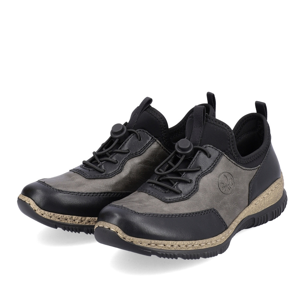 detail Dámské polobotky RIEKER N3256-45 šedá W3