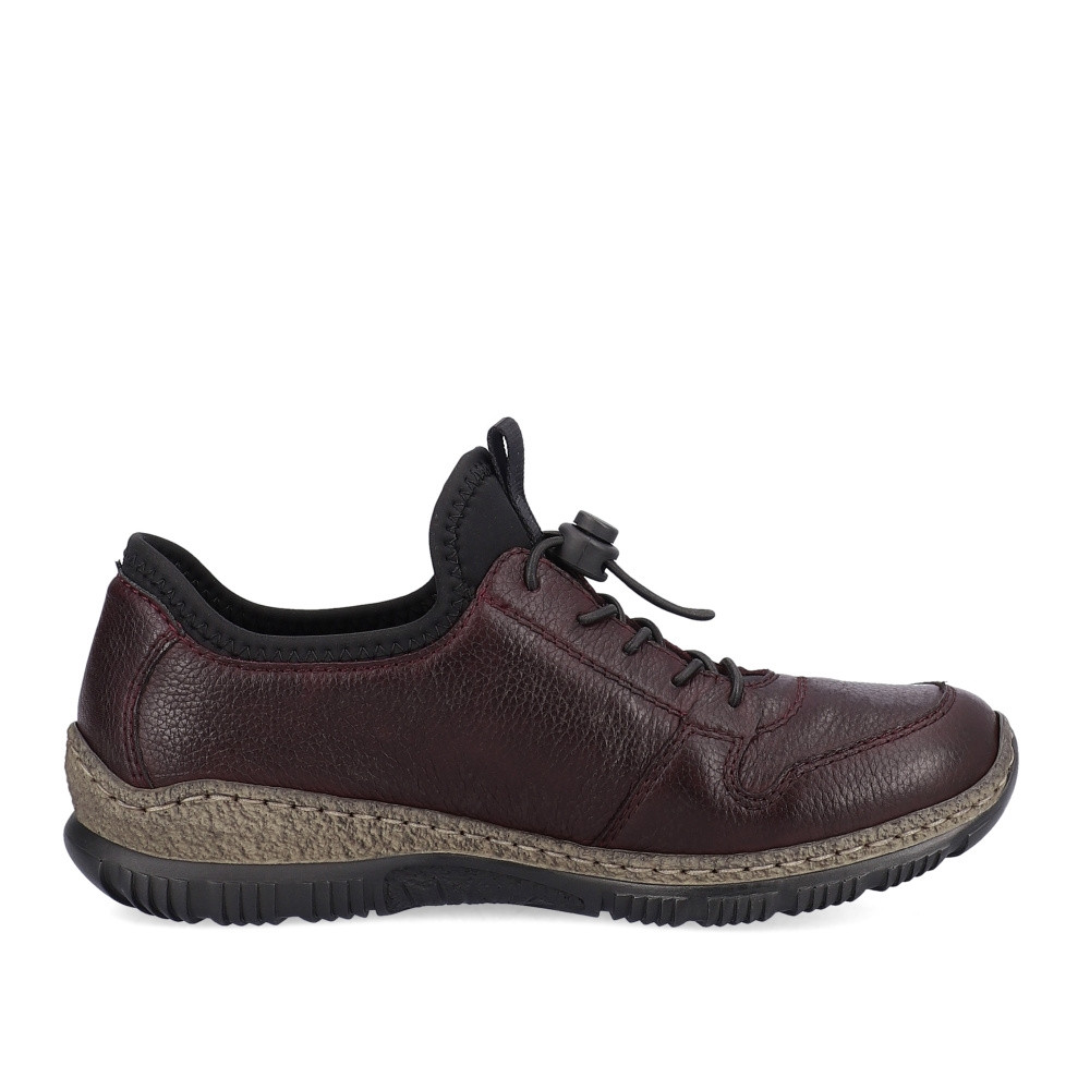 detail Dámske poltopánky RIEKER N32G0-35 červená W4