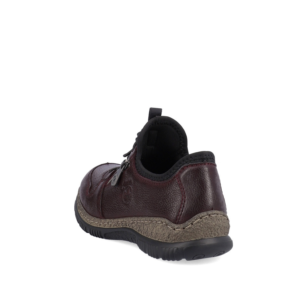 detail Dámske poltopánky RIEKER N32G0-35 červená W4