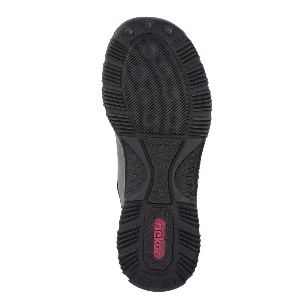 detail Dámské polobotky RIEKER N32G2-54 zelená W3