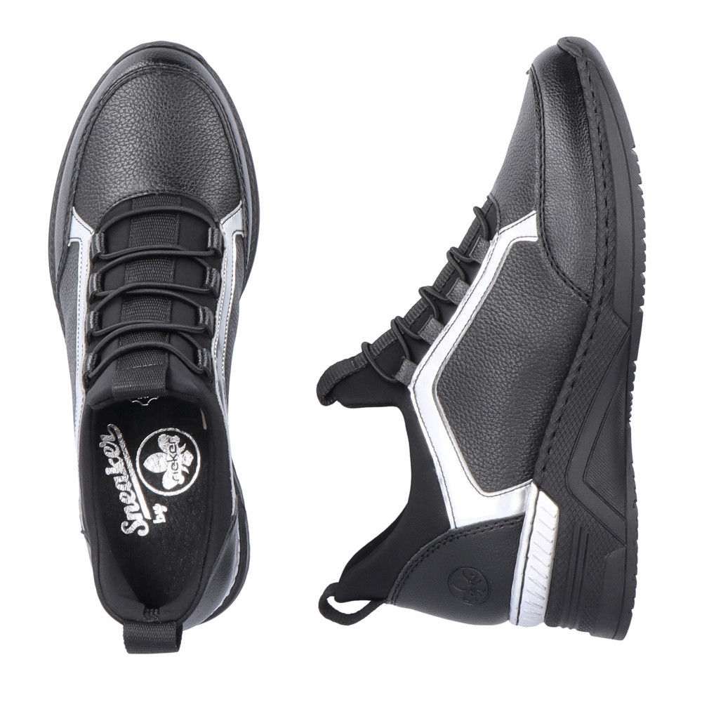 detail Dámské tenisky RIEKER RIE-10105211-W3 černá