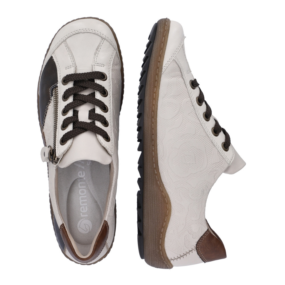 detail Dámské polobotky REMONTE RIE-10105216-W3 béžová