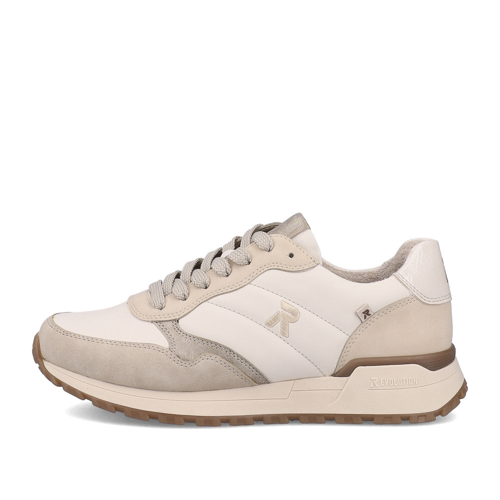 detail Dámske tenisky RIEKER REVOLUTION W0605-60 béžová W3