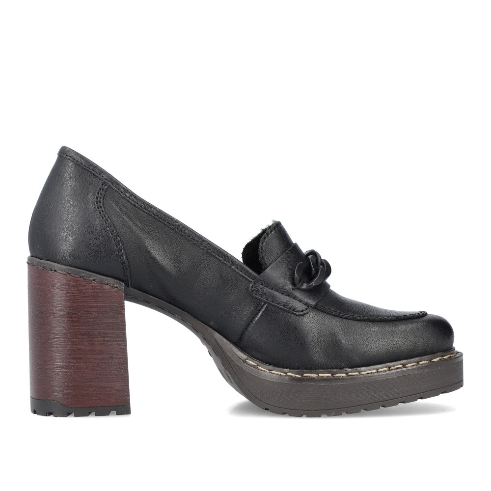 detail Dámské polobotky RIEKER Y4150-00 černá W4