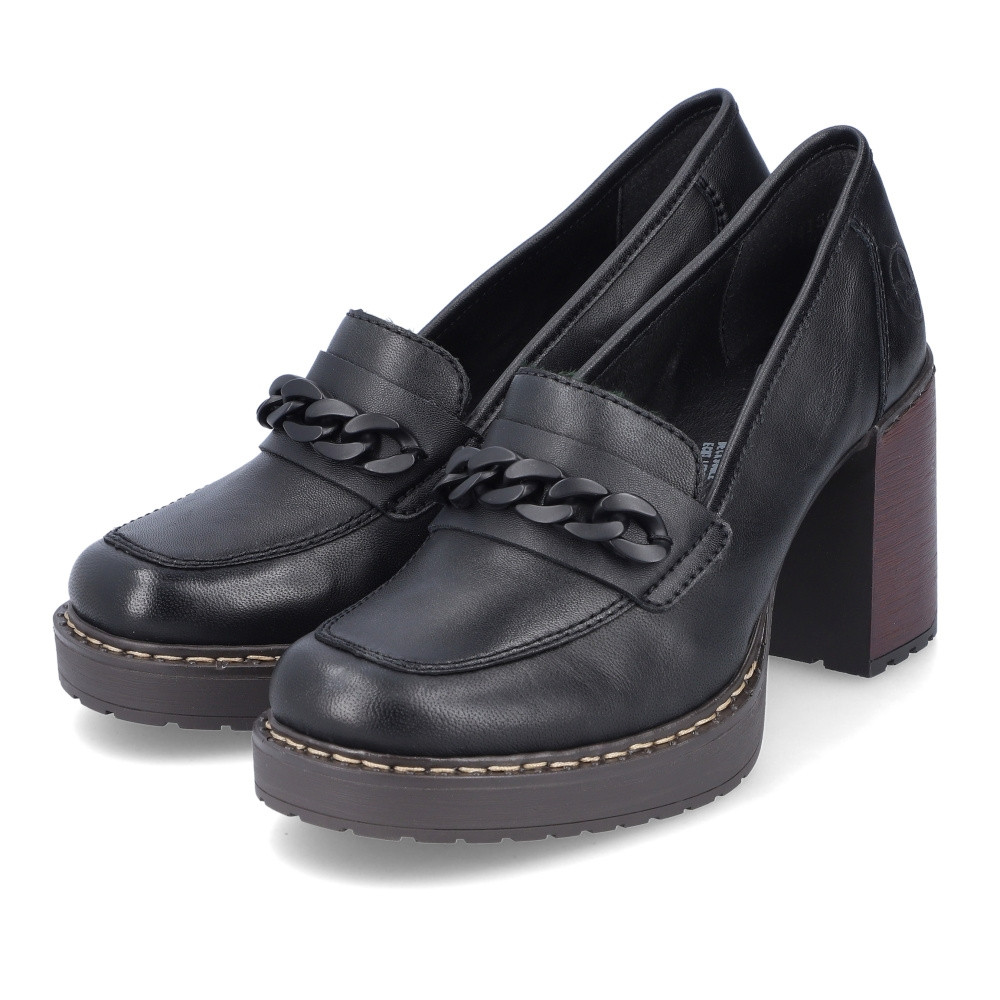 detail Dámské polobotky RIEKER Y4150-00 černá W4