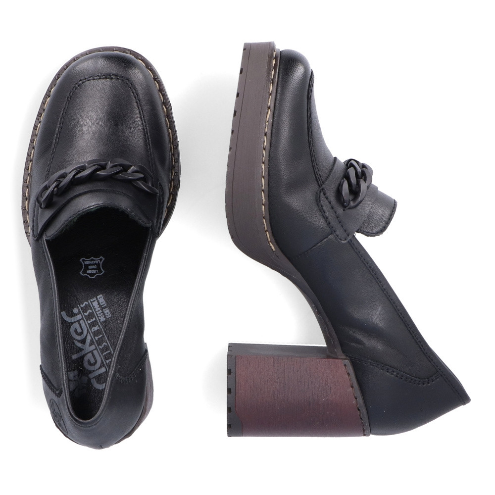 detail Dámské polobotky RIEKER Y4150-00 černá W4