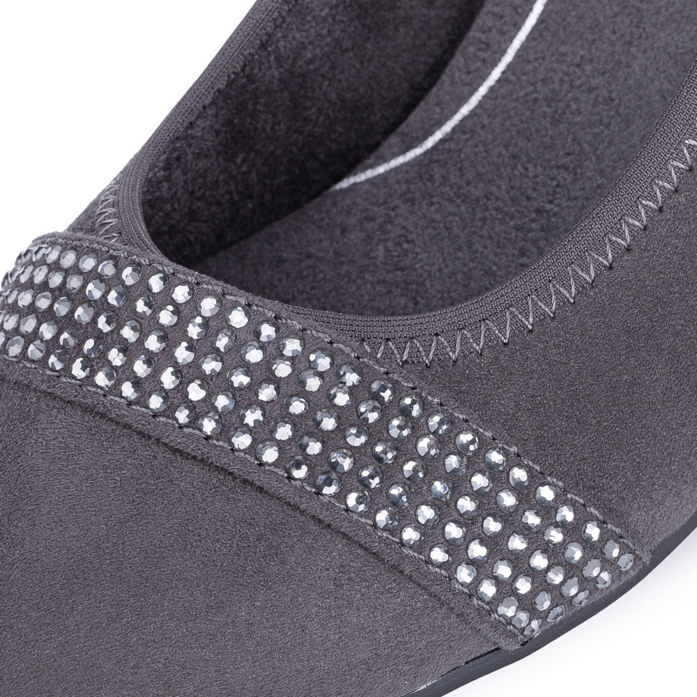 detail Dámské lodičky JANA 22465-41-215 šedá W3