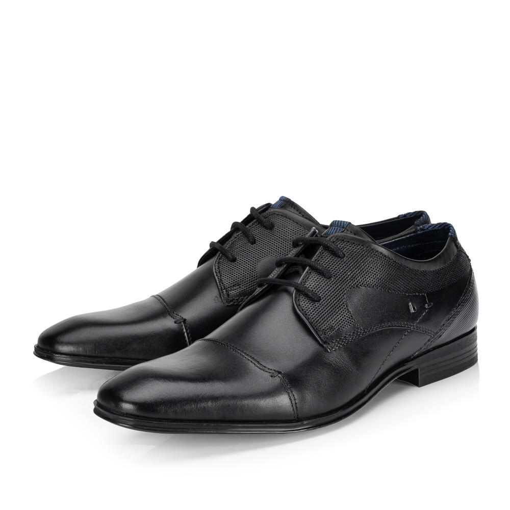 detail Pánské polobotky BUGATTI 10112-1000 černá W3