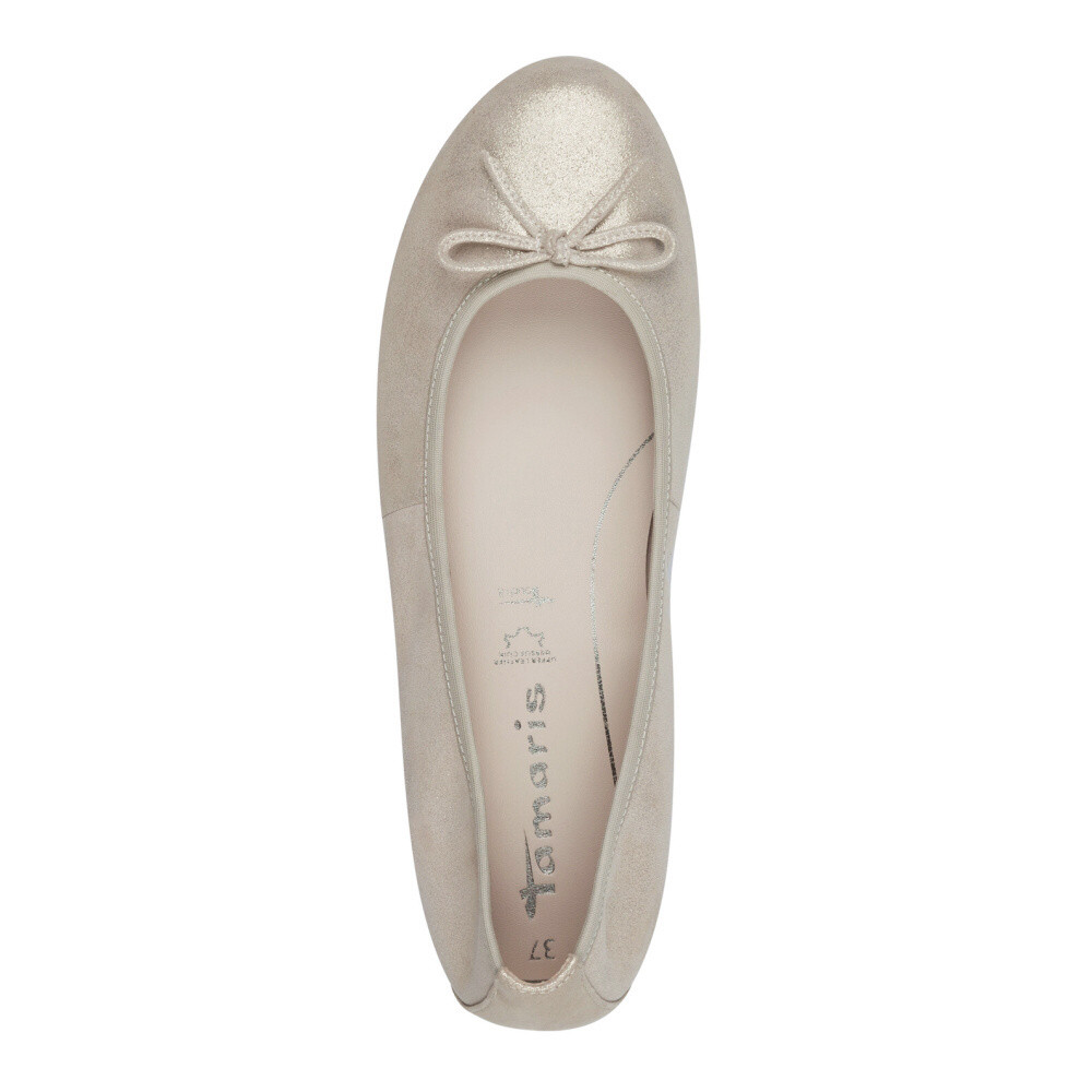 detail Dámské baleríny TAMARIS 22116-41-179 zlatá S5