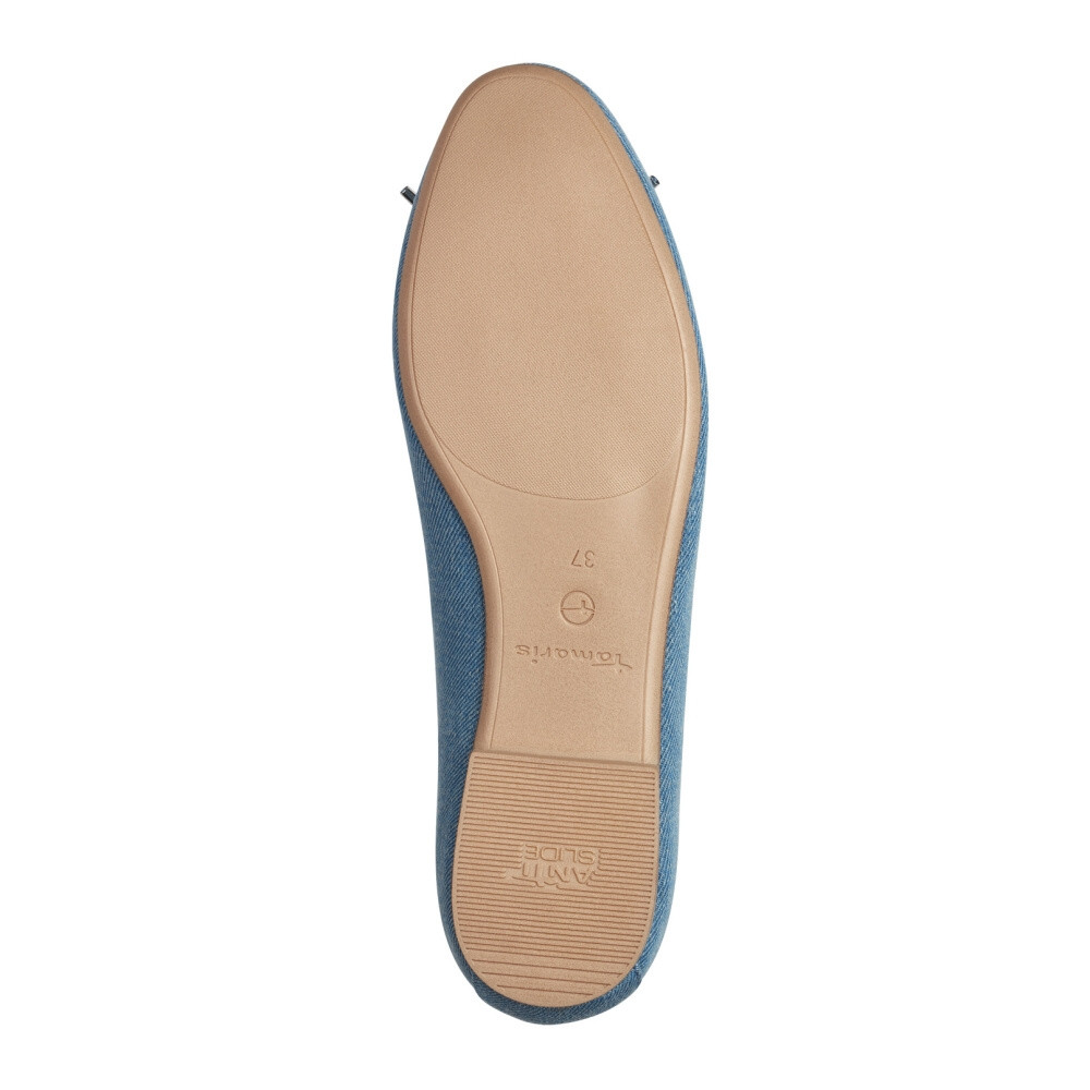 detail Dámské baleríny TAMARIS 22188-42-802 modrá S4