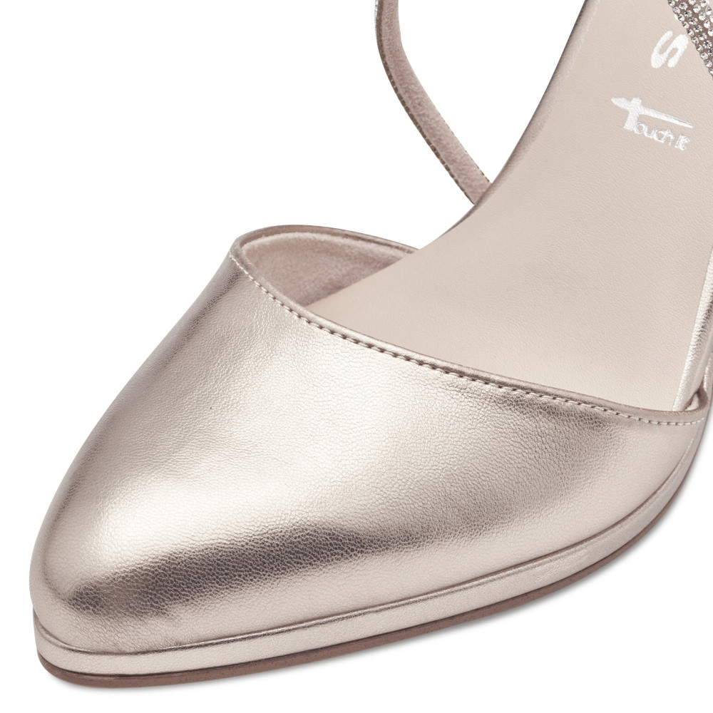 detail Dámské lodičky TAMARIS 22450-42-933 zlatá S5