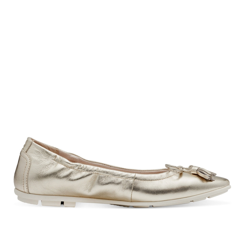 detail Dámské baleríny TAMARIS 22107-42-940 zlatá S4