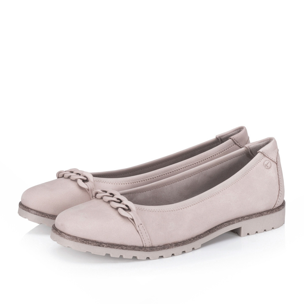 detail Dámské baleríny TAMARIS 22125-42-418 béžová S4