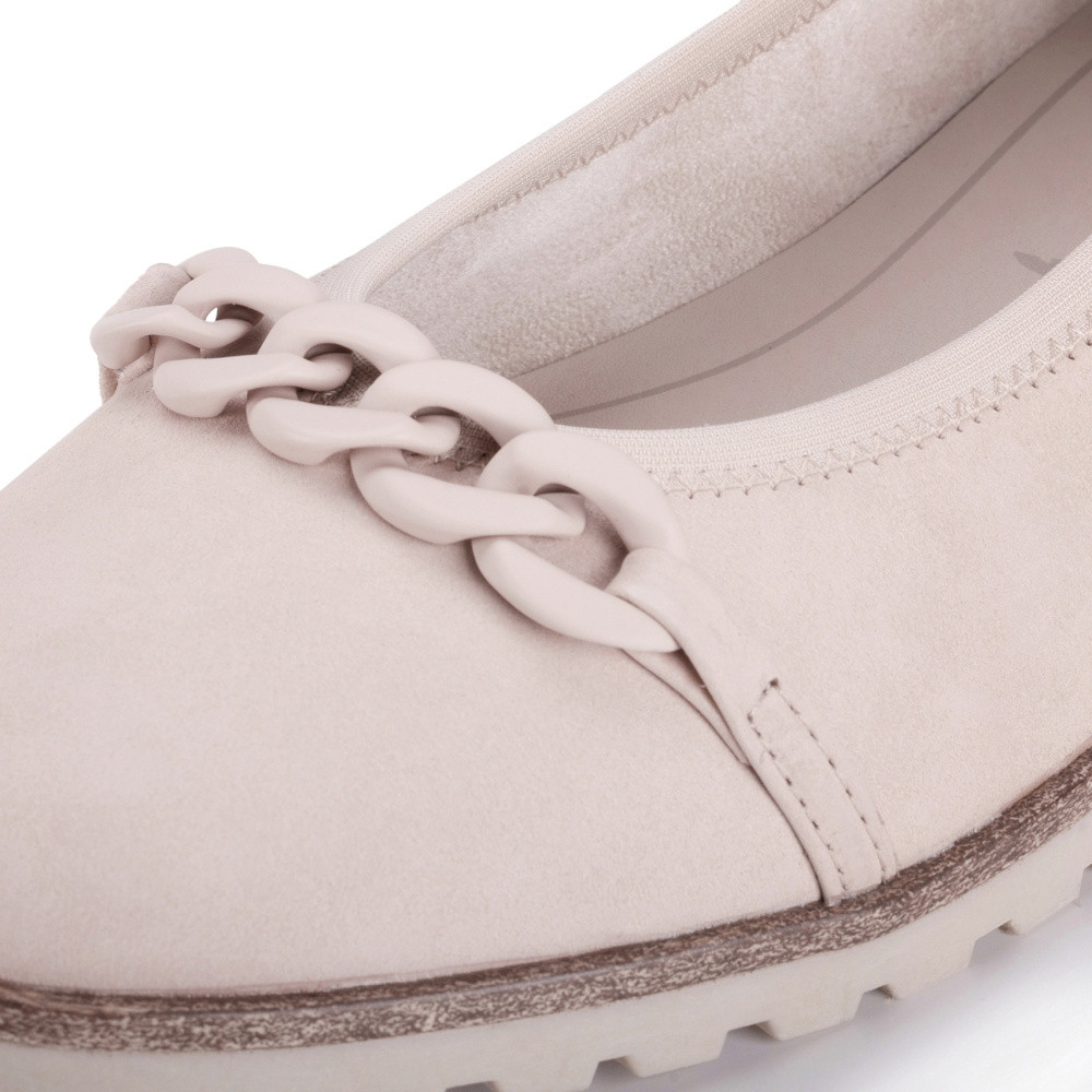 detail Dámské baleríny TAMARIS 22125-42-418 béžová S4