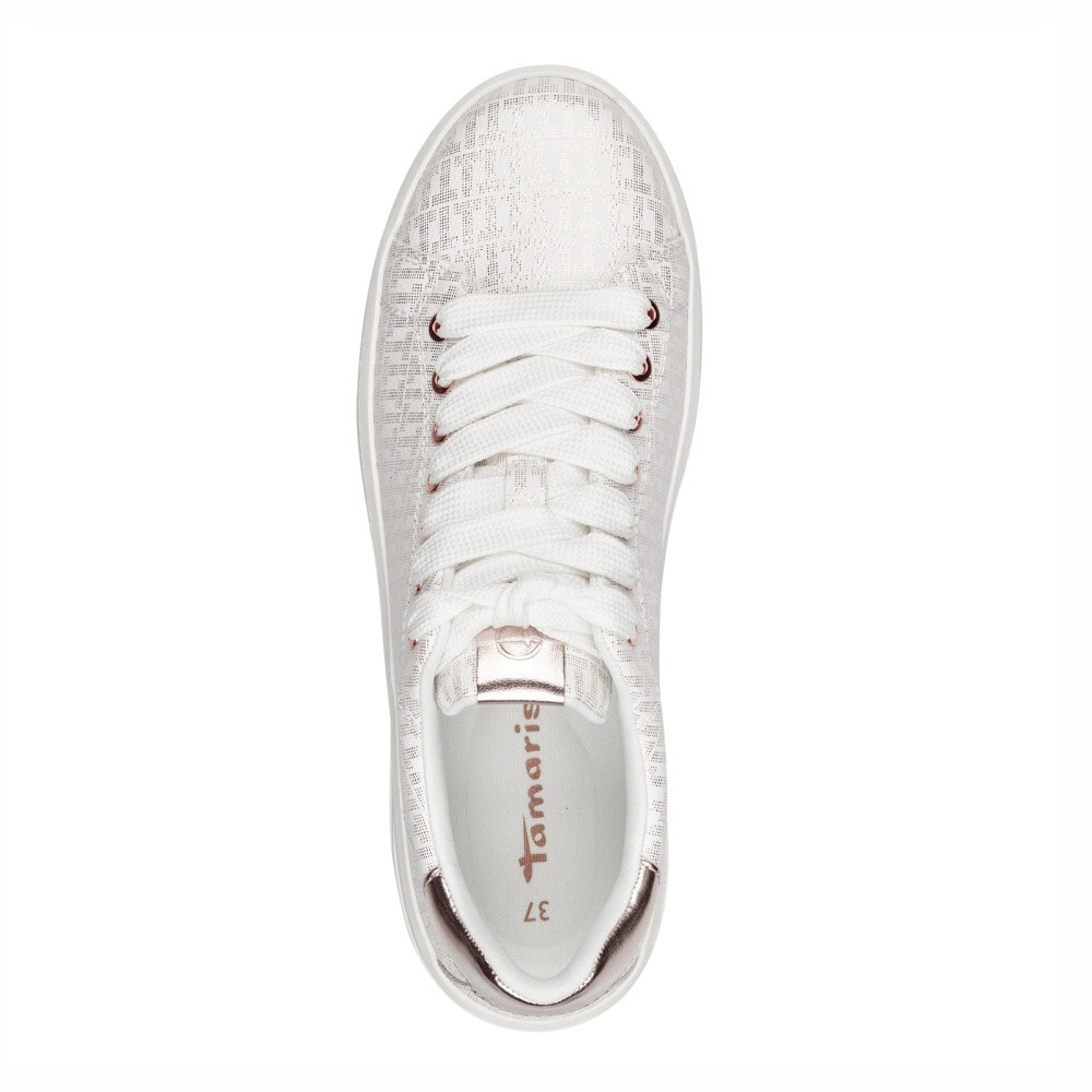 detail Dámské tenisky TAMARIS 23750-41-952 bílá S4