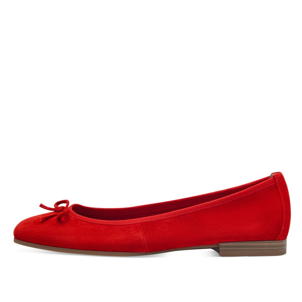 detail Dámské baleríny TAMARIS 22166-42-500 červená S4