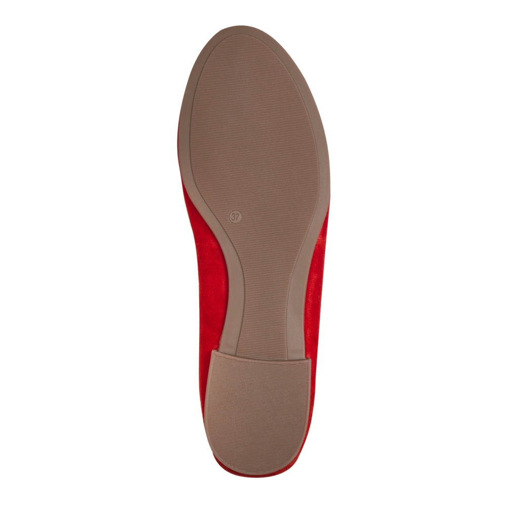 detail Dámské baleríny TAMARIS 22166-42-500 červená S4
