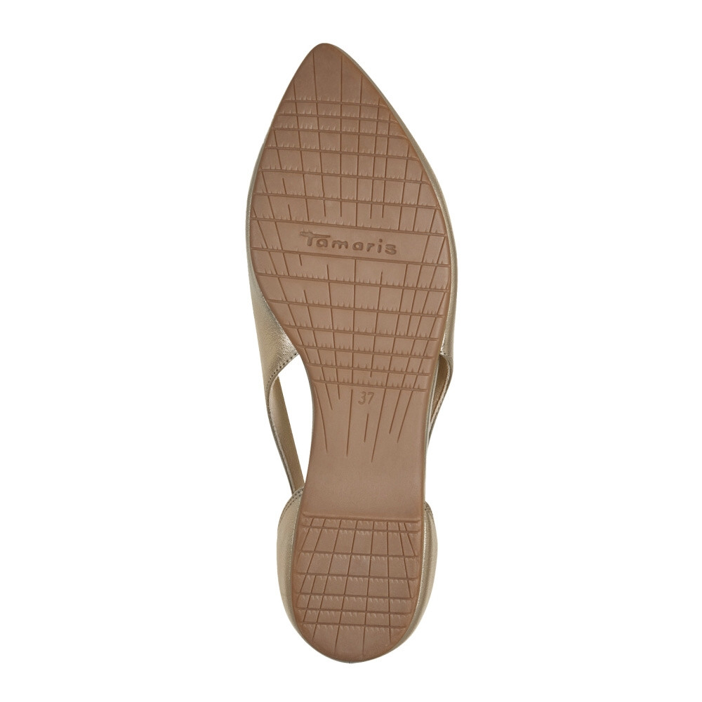 detail Dámské baleríny TAMARIS 22182-42-933 zlatá S4