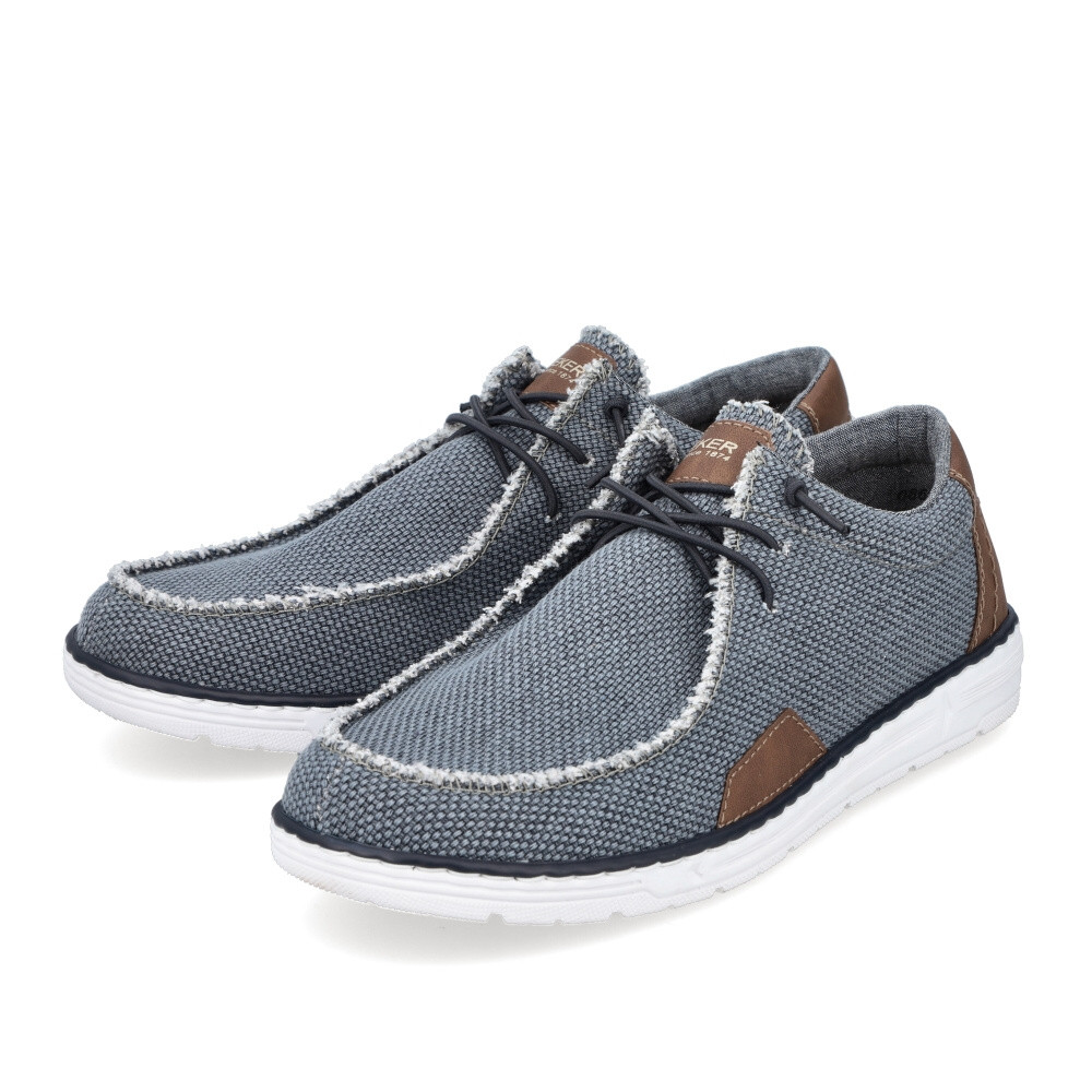 detail Pánske poltopánky RIEKER 08600-12 modrá S5