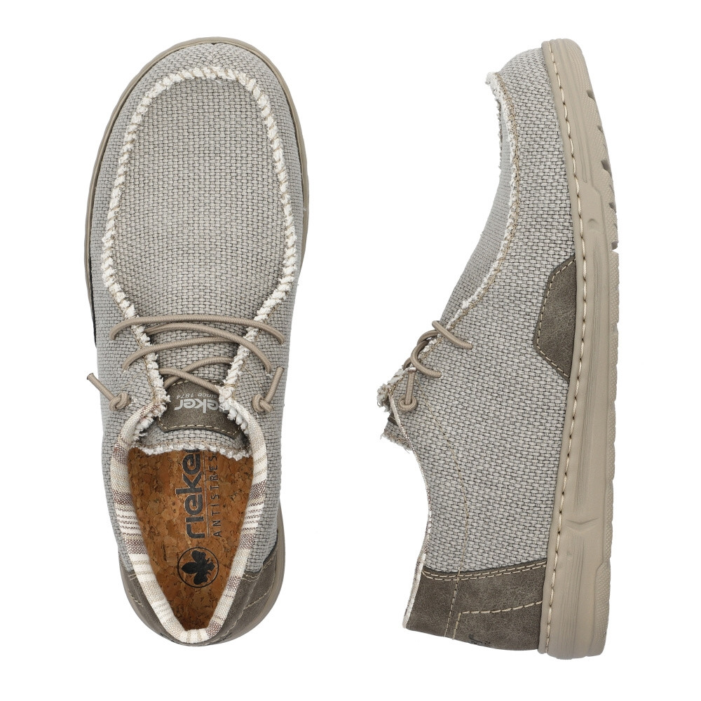 detail Pánské polobotky RIEKER 08600-63 béžová S5