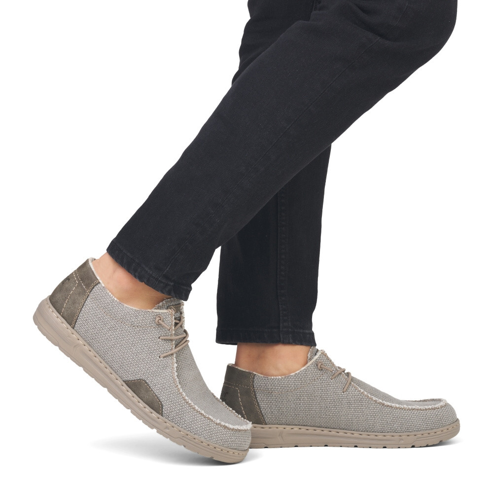 detail Pánské polobotky RIEKER 08600-63 béžová S5