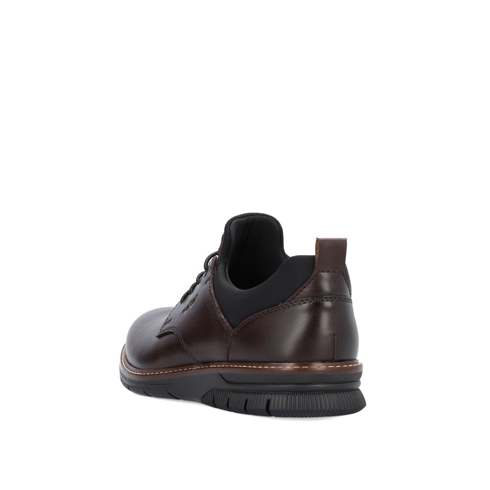 detail Pánské polobotky RIEKER 14454-25 hnědá S5