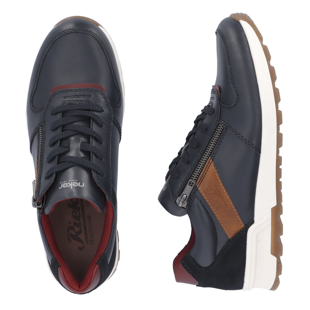 detail Pánské tenisky RIEKER 15103-15 modrá S4