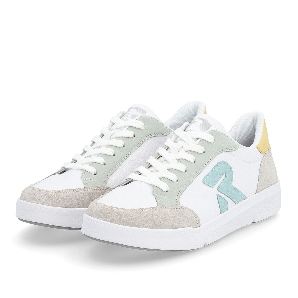 detail Dámske tenisky RIEKER REVOLUTION 41909-80 biela S4