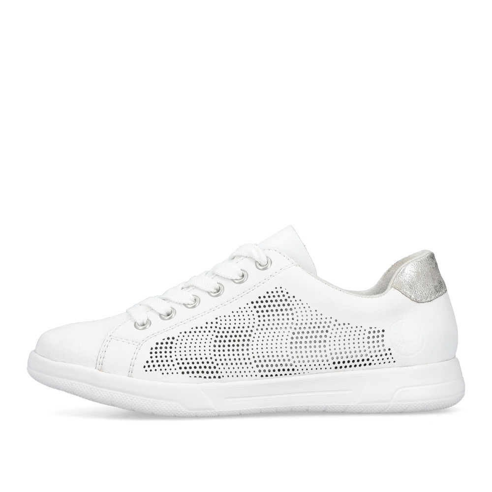 detail Dámské tenisky RIEKER 45606-80 bílá S5